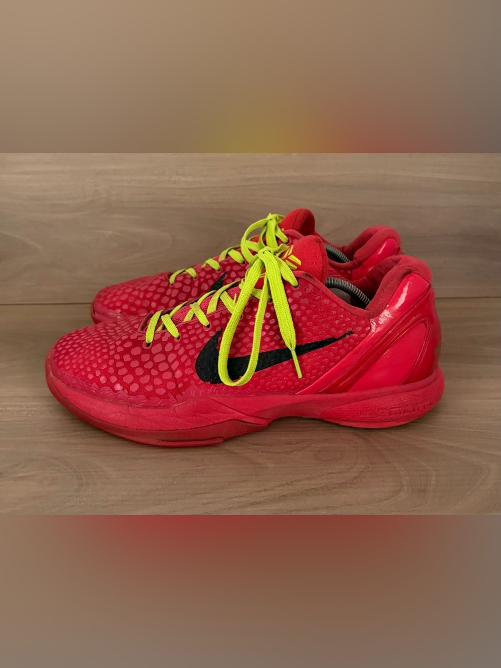 Nike Kobe 6 Protro Low Reverse Grinch Size 12 FV4921-600